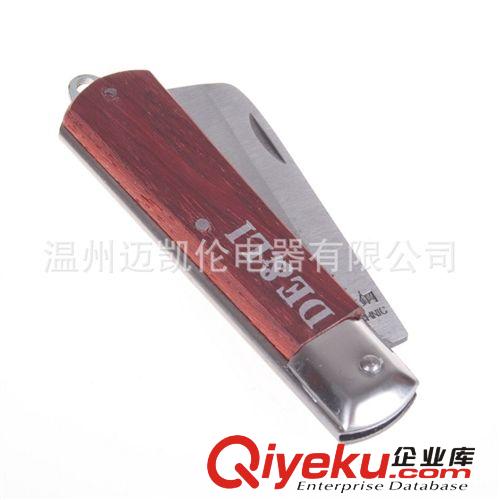 zpDeli 得力工具 DL0070 直刃電工刀 假一賠十原始圖片2