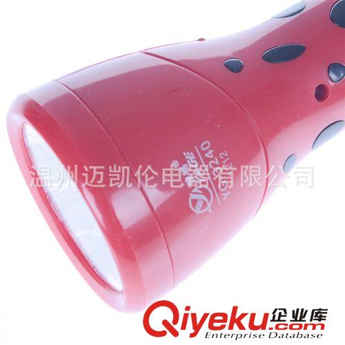 zp雅格 YG-3240 充電式手電筒 強(qiáng)弱兩檔 7個節(jié)能LED燈原始圖片3