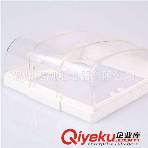 普通86型防水盒 開關插座防水盒 （透明色）原始圖片3