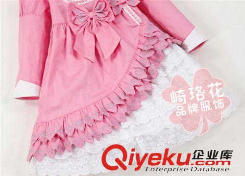 tj清倉(cāng) 秋款長(zhǎng)袖連衣裙 女童公主裙 兒童休閑裙 女童裙0730原始圖片2