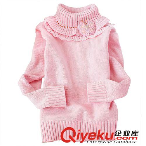 廠家直銷 2014新款 女童蕾絲打底衫 純棉不起球時(shí)尚韓版打底衫