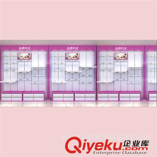 馬達(dá)展示 品牌內(nèi)衣貨架 服裝專賣店展示高柜架MD-NGG706原始圖片2