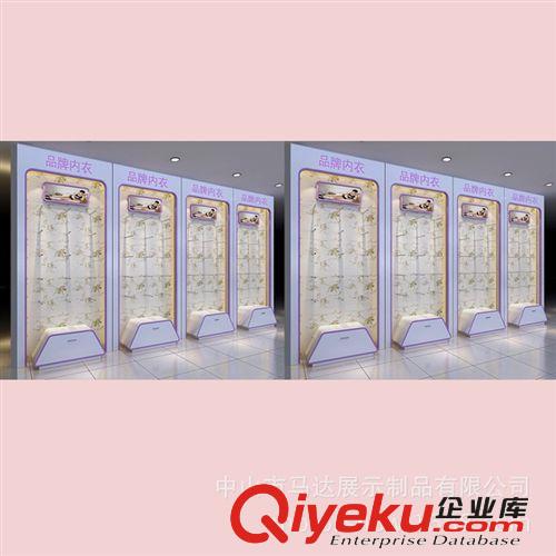馬達(dá)展示 品牌內(nèi)衣貨架 服裝專賣店展示高柜架MD-NGG706