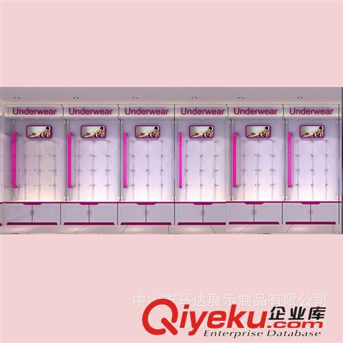馬達(dá)展示 品牌內(nèi)衣貨架 專賣店展示高柜架MD-NGG074