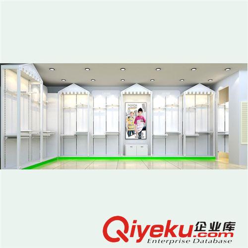馬達(dá)展示 不銹鋼童裝貨架 服裝專賣店展示高柜架MD-FCG606
