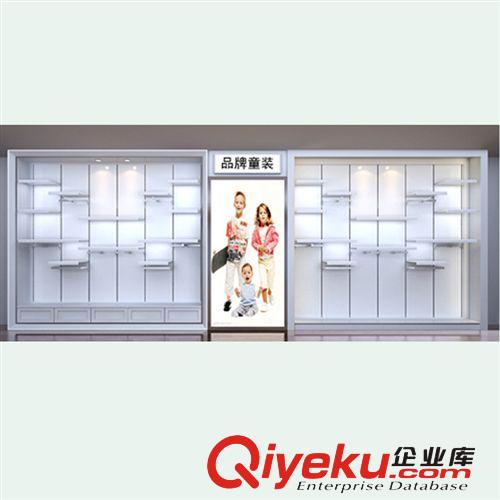 馬達(dá)展示 不銹鋼童裝貨架 服裝專賣店展示高柜架MD-FCG606原始圖片3