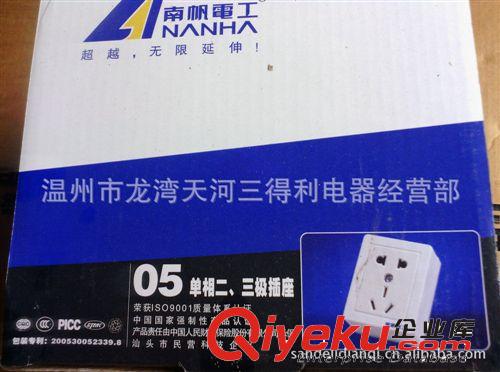 批發(fā)銷售 南牌五孔插座 二三極地面插座 地插五孔插座原始圖片3