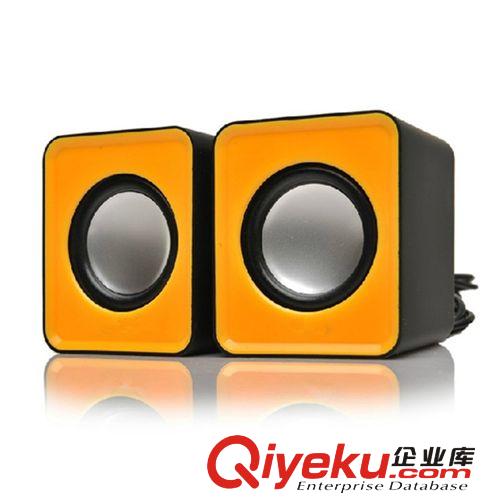 藍悅s07小方塊  筆記本臺式電腦小音箱 便攜式2.0小音響 USB供電原始圖片2