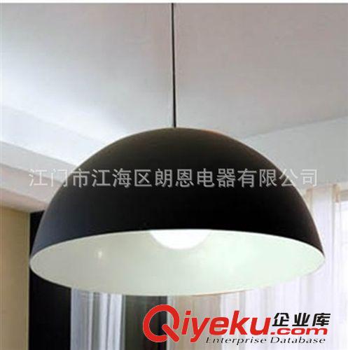 簡約時尚半圓鋁材餐廳吧臺書房超市工程單頭吊燈