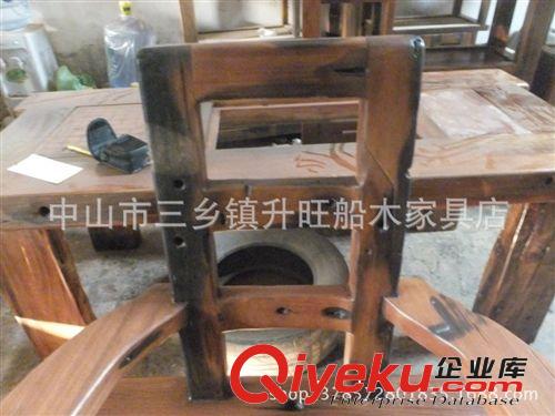 船木主人椅 茶桌椅 實木休閑椅 書桌椅 老板椅 大氣椅原始圖片3