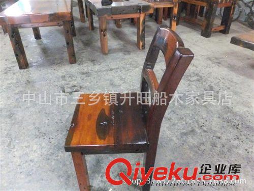 船木椅子 船木餐椅 靠背椅 休閑椅 實木椅子 書桌椅 廠家直銷原始圖片2