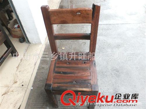 船木椅子 船木茶桌椅 休閑椅 靠背椅 寫字椅 實木椅子 原生態家具原始圖片2