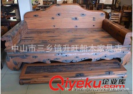 船木羅漢床 實木羅漢床 休閑貴妃床 明清古典家具