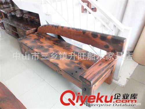 老船木家具/定制家具/船木貴妃床原始圖片2