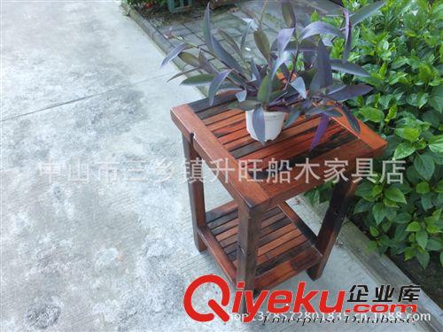 老船木家具/定制家具/廠家直銷/船木四方花幾原始圖片2
