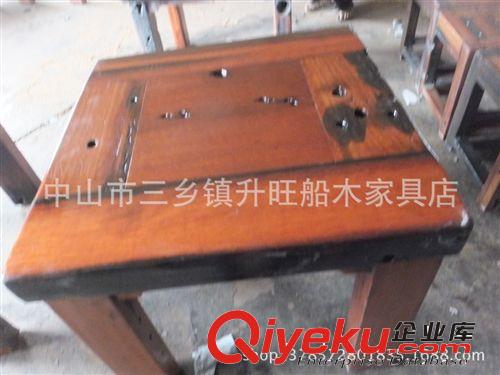 船木茶臺 實木茶桌 四方茶桌 功夫休閑茶桌 茶樓會客家具