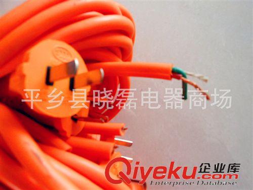 快馬帶線插座/插排 帶線5米電源線 新國(guó)標(biāo)一體成型插排原始圖片2