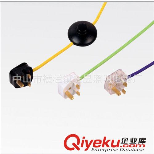 編織線  帶開關編織電源線原始圖片2