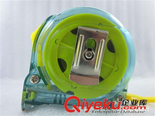 批發(fā)供應(yīng)新款半透明藍(lán)色鋼卷尺耐摔尺殼卷尺原始圖片3
