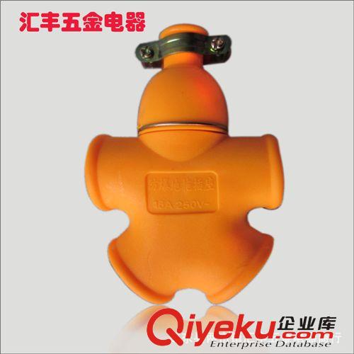 二極銅片轉動包膠加厚插頭二元店熱銷產品兩極電源插頭五金店