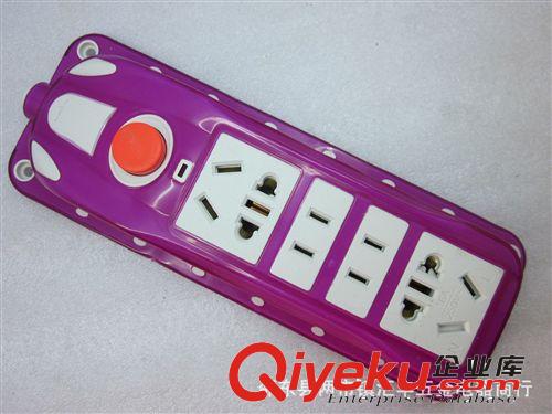 批發供應新款一體成型插座帶底座開關燈電源轉換器14孔防摔原始圖片2