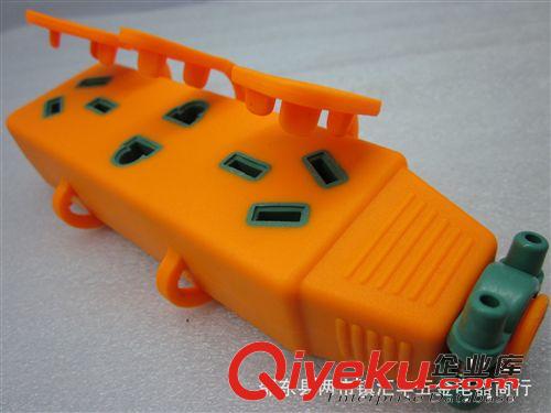 批發(fā)新品上市一體成型帶安全蓋型十二孔兩面插座電源轉(zhuǎn)換器