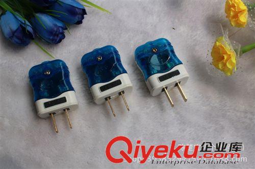 廠家直銷 一體成型包膠二極電源插頭原始圖片3