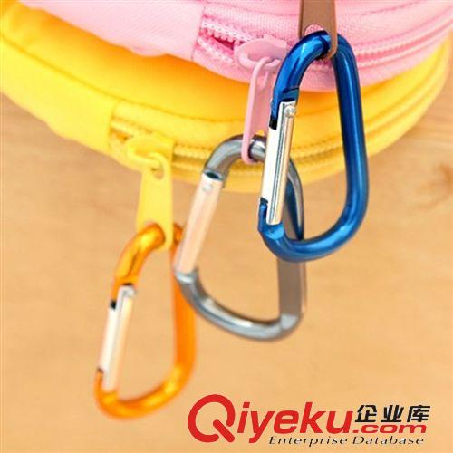 卡通拉鏈可折疊購物袋 可愛時尚環(huán)保袋 便攜防水帶掛鉤收納袋批發(fā)原始圖片3