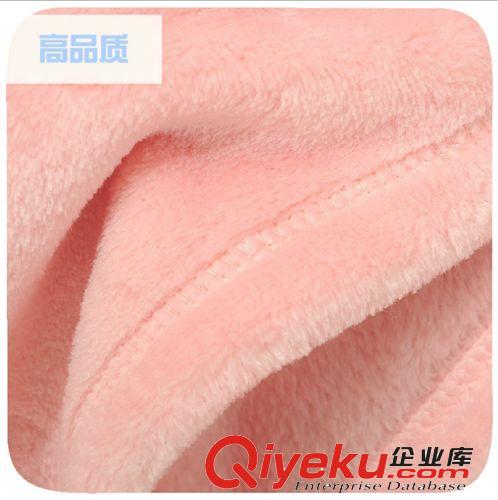夏季兒童純色珊瑚絨空調毯 超柔軟 中號午睡毯 可做寵物毯 批發價原始圖片2