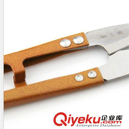 張小泉彈簧紗剪刀 十字繡U型小剪刀 縫紉線頭剪刀 不銹鋼剪刀批發(fā)原始圖片2