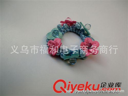 廠家直銷  韓版發飾 菊花頭繩 頭飾發飾多色