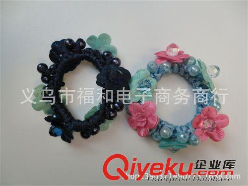 廠家直銷  韓版發飾 菊花頭繩 頭飾發飾多色