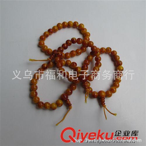 飾品  黃珠手鏈   手珠  玻璃手飾  批發(fā)好貨源