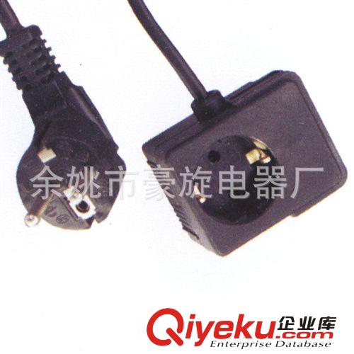 XH014A-Z 歐洲延長(zhǎng)線電源線 歐式防水插頭延長(zhǎng)線電源線