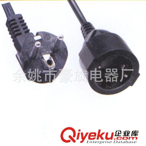 廠家直銷 批發供應歐洲XG041B電源線 多用延長線 歐規電源線