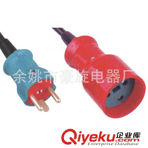 歐洲XH012-ZA 歐洲對(duì)插延長(zhǎng)電源線 彈簧延長(zhǎng)線