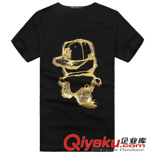 美特斯邦威夏裝韓版潮卡通機器貓圓領(lǐng)純棉休閑舒適男式短袖t恤