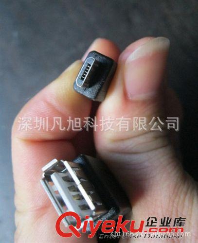 【誠信商家】廠家Micro5P平板電腦通用數據線 Otg數據線 轉接線原始圖片2