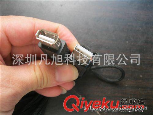 【誠信商家】廠家直銷精密gdUSB鼠標線 USB延長線 指環(huán)鼠標線原始圖片2