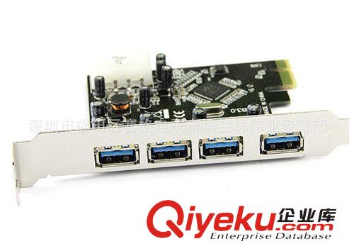 6474#USB3.0 PCI-E轉(zhuǎn)USB3.0轉(zhuǎn)接卡 擴(kuò)展卡 4口 高速3.0USB卡原始圖片2
