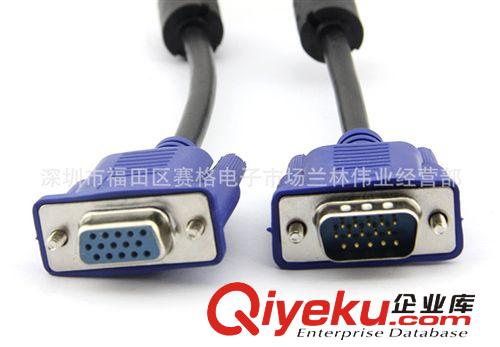 6616#供應(yīng)1.5米 VGA線 公對(duì)母液晶專用延長線 顯示器信號(hào)線原始圖片2
