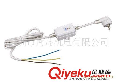 供應240V16A歐規(guī)三插PRCD漏電保護插頭CE認證太平洋保險承保