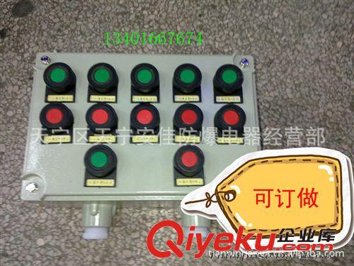 大量訂做防爆箱帶12個控制按鈕尺寸200*300