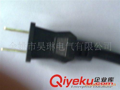 生產(chǎn)插頭線 二芯電線插頭 日本PSE認(rèn)證電線插頭 日本防水電線插頭原始圖片3
