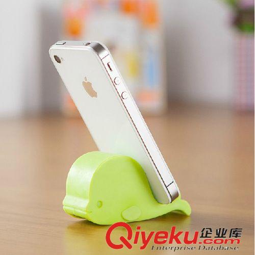 鯨魚手機支架 鯨魚可愛小清新手機座 iphone手機架平板支撐架原始圖片3