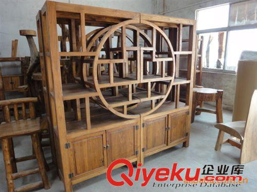 實木博古架 樟木家具 生態家具 榆木家具 休閑家具