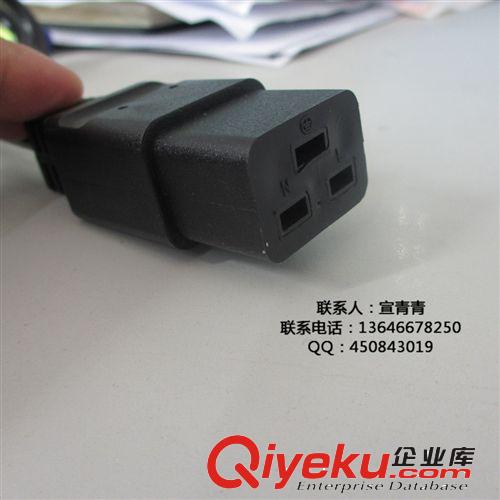 優(yōu)惠供應(yīng)CCC認(rèn)證大品字尾插ST6 3C國標(biāo)品字16A電腦尾 國標(biāo)品字尾原始圖片3