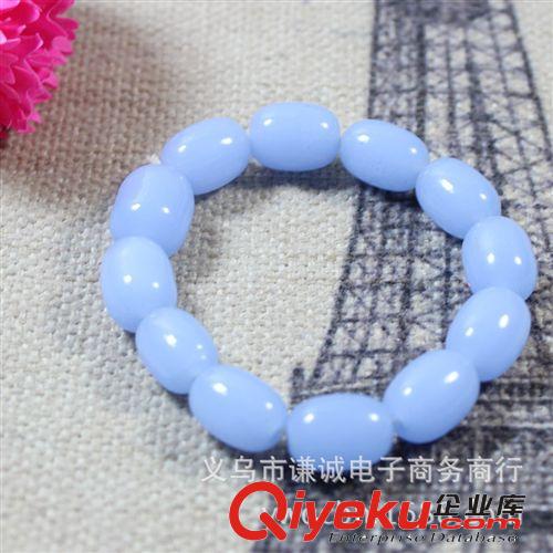 2元店飾品批發(fā) 仿玉手鏈  玉米節(jié)手圈 大號(hào) 珠子手鏈  地?cái)偧用嗽紙D片2