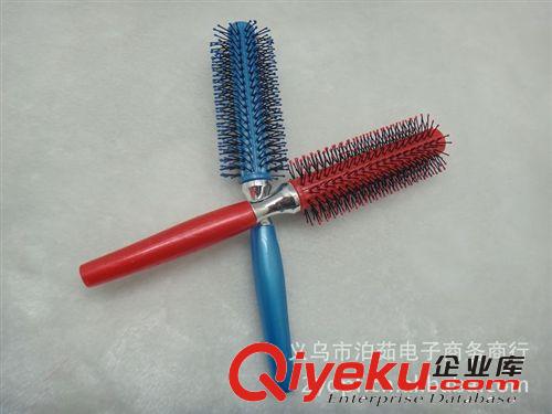 滚筒梳子批发 美发卷发梳 美发造型用品 2元产品 义乌2元批发产品