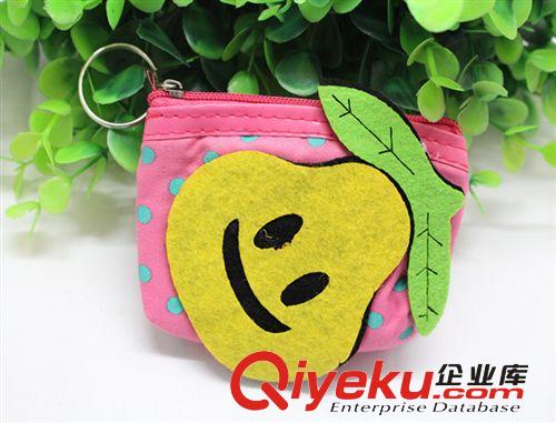 卡通水果方形零錢包 圓點(diǎn)硬幣包 2元產(chǎn)品 義烏二元店配貨中心